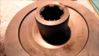 Milling Machine Motor Removal and Drive Pulley Repair