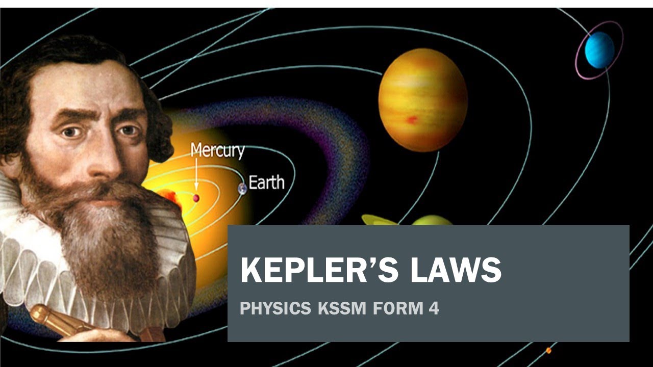 Physics KSSM Form 4 Chapter 3.2 : Kepler's Laws - YouTube