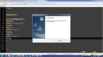 post ve get, if else if ve else, switch yapısı - Php 1.Seviye Görsel Eğitim Seti