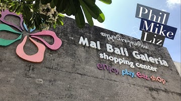 Phil goes SHOPPING at Mal Bali Galeria! (Badung Regency, Bali, Indonesia) | Phil Mike & Liz