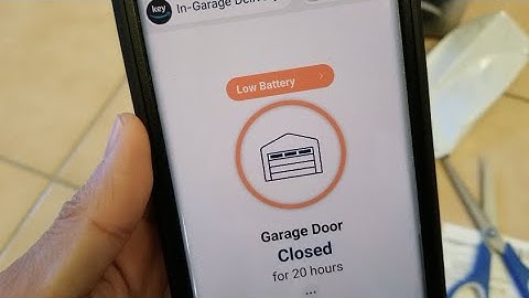 Do Not Buy Cheap Battery For MyQ Smart Garage Door Opener Low Battery App!