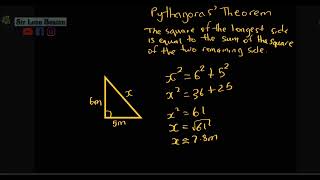 Pythagoras' theorem