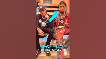 RAP DISSES vs RESPONSES😤🔥#rap #nlechoppa #beef