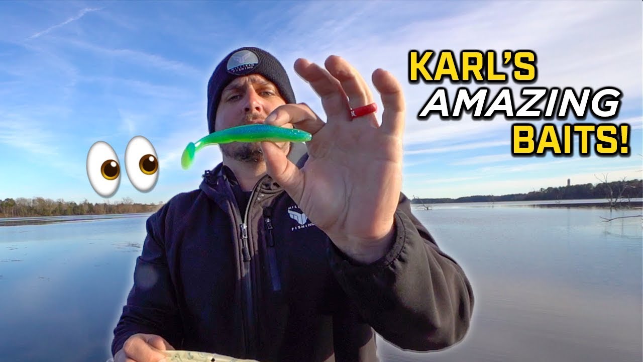 Tackle Review: Karl Amazing Baits NEW Soft Plastics! 