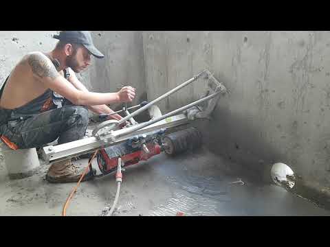 Алмазное сверление отверстий