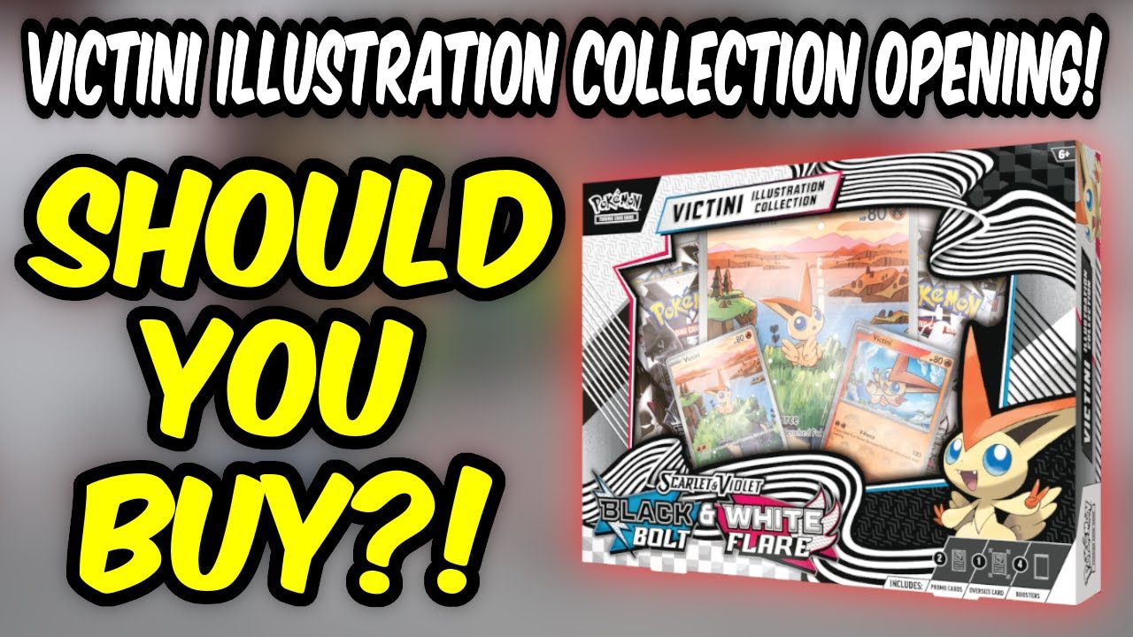 SHOULD YOU BUY?! Pokémon TCG Scarlet & Violet Victini Illustration Collection Opening And Review!