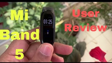 Mi band 5 User review Battery,quality,Notification,call,Brightness  In Hindi 4 k Video #Pratikvlog