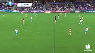 Barbra banda first game Orlando pride