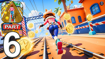 Subway Princess Runner - Gameplay Walkthrough Part 6 - Subway City Princess Run (Android, iOS)