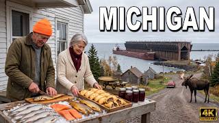 How People Live in Michigan's Upper Peninsula | Life Above the Bridge | 4K Travel