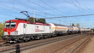 Vlaky/Trains at Drahotuše 23.10.23