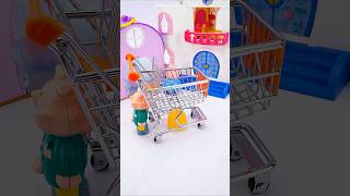 Unboxing Peppa Pig Mini Supermarket Shopping Cart ASMR❤️#satisfying #toys #peppapig