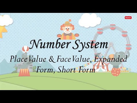 Place Value And Face Value, Expanded Form And Short Form - Maths for Class 2