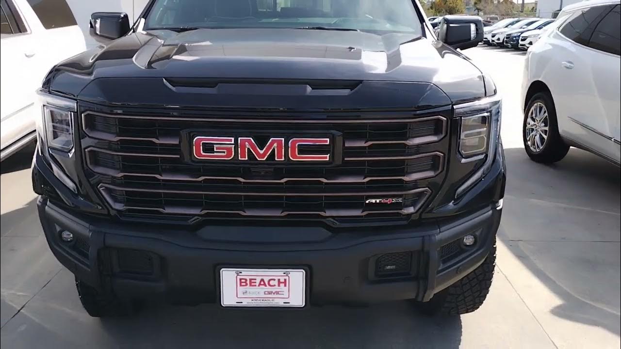2023 GMC Sierra 1500 AT4x loaded at Beach Buick GMC Myrtle Beach - YouTube