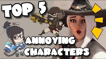 Most annoying characters in Overwatch