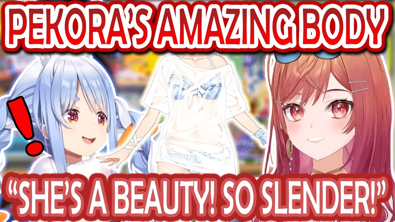 Ririka Was Surprised by Pekora's Amazing Body When She Met Her in Person