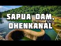 The sapua dam dhenkanal  the snakelike water reservoir at dhenkanal nityanshmishra