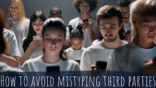 How to avoid mistyping third parties | CS Joseph Responds Profile