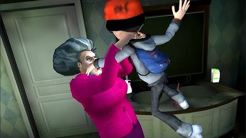 Scary Teacher 3D Gameplay Walkthrough Part 5 New Level update (Android, iOS Gameplay)