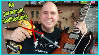 How To Add A Tremolo To Your Gibson SG screenshot 3