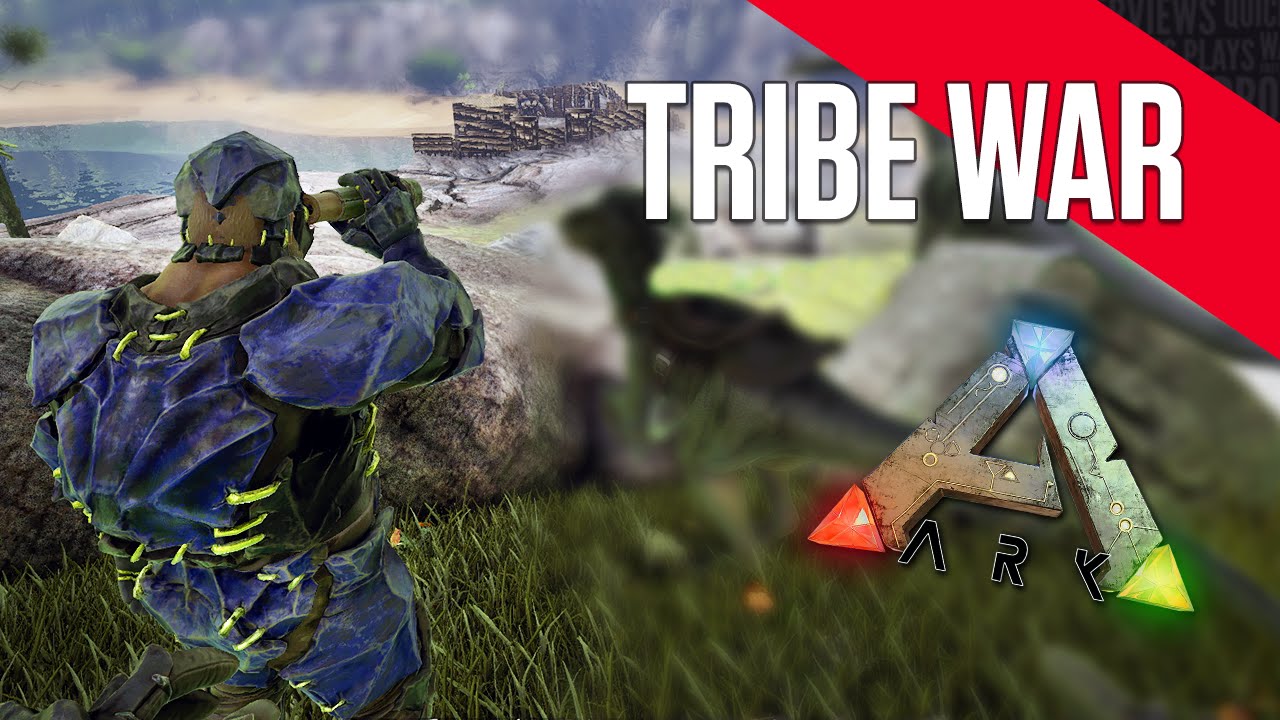 Ark Survival Evolved Tribe War Ark Gameplay Youtube