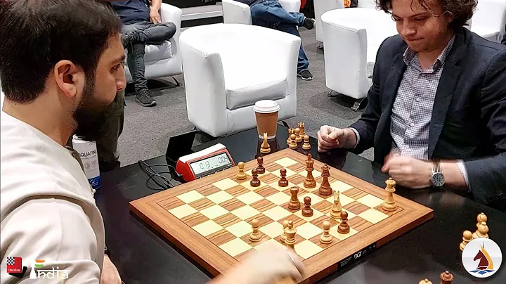Hans Niemann bangs the table in despair | Salem vs...