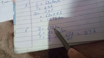 CLASS 5 SUB MATHS L-16 SPEED DISTANCE TIME EX 16.1 AND 16.2
