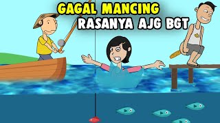 Gagal Mancing - Kartun Lucu - Funny Cartoon