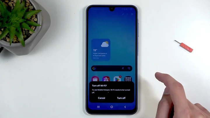 SAMSUNG Galaxy A17 5G – How to Enable Portable Hotspot