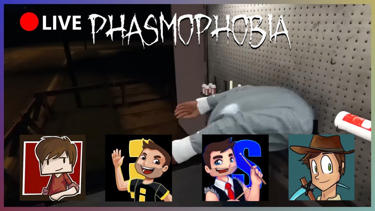 Phasmophobia with Grian, Scar, and Skizz!