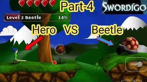 SWORDIGO HERO VS BEETLE FIGHT GAMEPLAY PART-4 / MOBILE GAME @krishnathecreato
