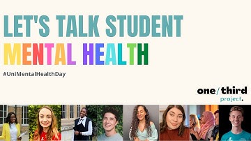 #UniMentalHealthDay 2021 | a One/Third Project collaboration