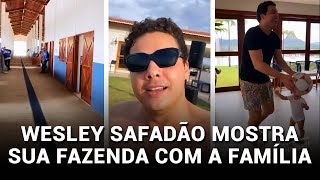 Wesley Safadão mostra sua Fazenda com seus Cavalos e a Diversão da sua Família