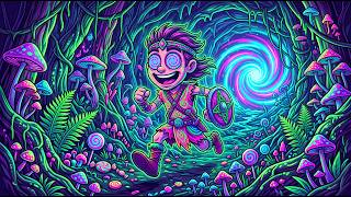 Deep Jungle Walk 🍄 Psytrance Mix 2026 | Astrix Style | Trippy AI Hallucinations (Vol. 2)