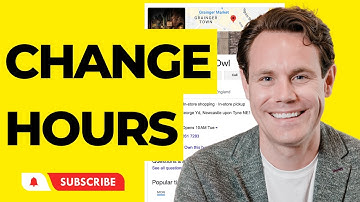 How to Change Business Hours on Google - FAST & EASY!