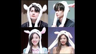 KPOP Idols Cute Moments With Rabbit Hat2 by Korean Funny 1,971 views 5 years ago 5 minutes, 4 seconds