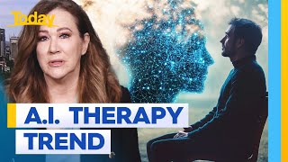 People using ChatGPT as a 'pocket therapist' | Today Show Australia