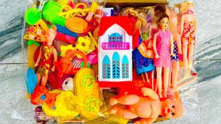 04:09 Minutes Satisfying hello kitty kitchen Play-Set l steel kitchen set l ASMR toys sound 