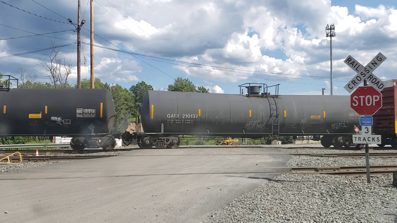 June 24, 2020, 14R, Norfolk Southern's manifest through train from