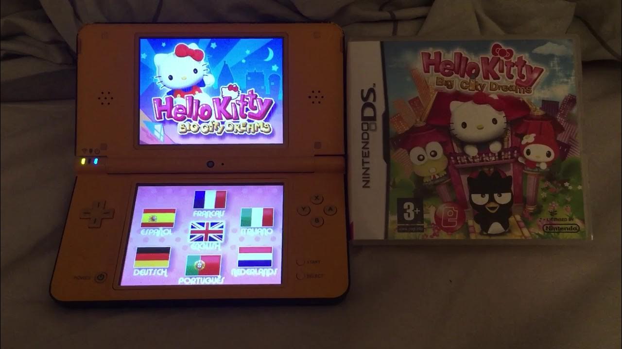 Nintendo ds hello Kitty big City Dreams 🐱 YouTube