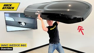 Inno Wedge 660 Roof Top Cargo Box Overview and Walkaround