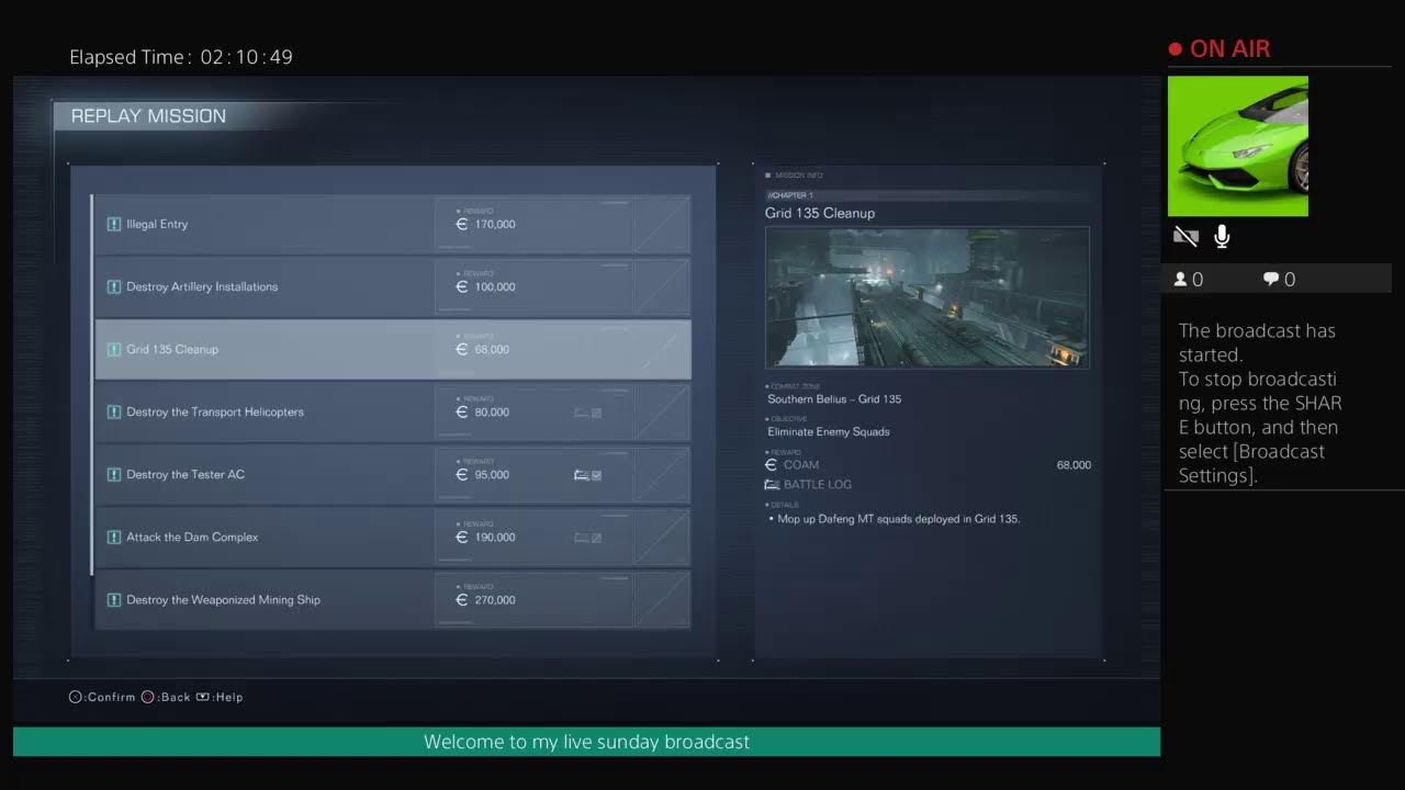 showtime1286's Live Playstatiion 4 armorecore 6 lets learn