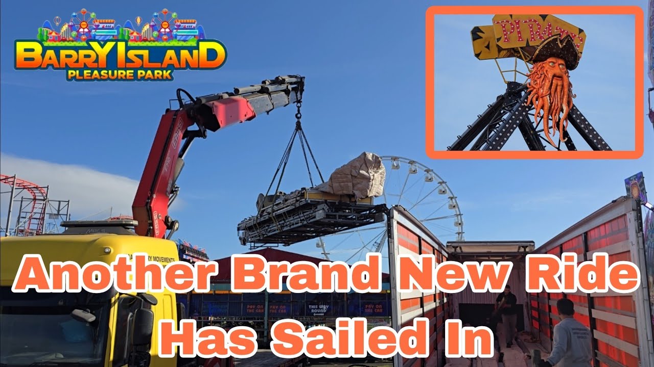 Brand New Ride At Barry Island Pleasure Park 19 October 2024 - YouTube