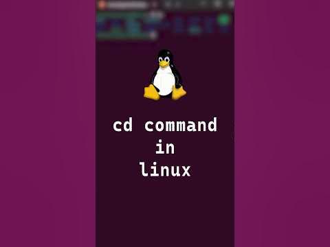 2/10 Basic Linux Commands | 'cd' command #shorts #linux #linuxcommands ...