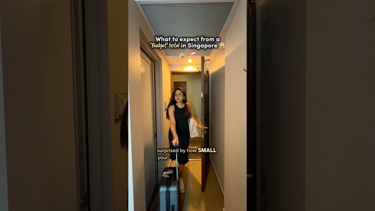 The reality of budget hotels in Singapore #singapore #dailyshorts The reality of budget hotels in Singapore #singapore #dailyshorts