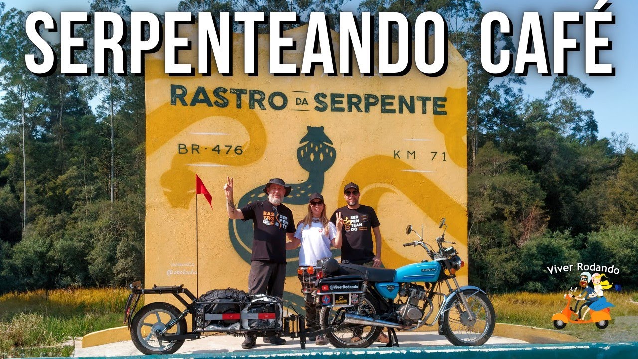 NO RASTRO DA SERPENTE: Moto Pequena, Grandes Emoções! A Jornada Incrível ao Serpenteando Café! EXTRA