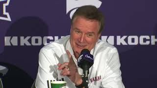 Bill Self after KU's win over Kansas State