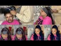 How To Slay A Half Up Half Down Sew In Ponytail✨