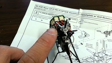 Microheli Swashplate problem