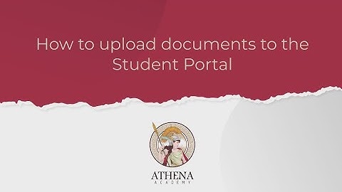 How To Upload Documents to the Student Portal (LMS).| Athena Academy for Strategic Management